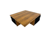 Rare Danish Modern Rosewood Coffee Table by Thygesen and Johnny Sorensen for Interna of Denmark